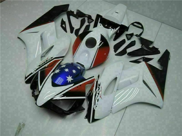 Weiß Schwarz CBR 1000 RR 04-05 Verkleidung