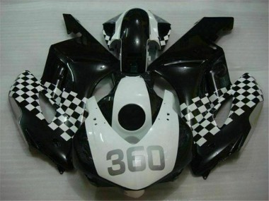 Weiß Schwarz CBR 1000 RR 04-05 Verkleidungen