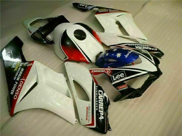Weiß Schwarz CBR 1000 RR 04-05 Verkleidungen & Plastik