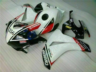 Weiß Schwarz CBR 1000 RR 08-11 Verkleidungen & Plastik