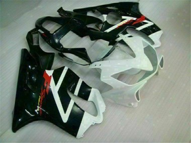 Weiß Schwarz CBR 600 F4i 01-03 Verkleidung