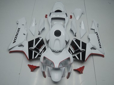 Weiß Schwarz CBR 600 RR 03-04 Verkleidung
