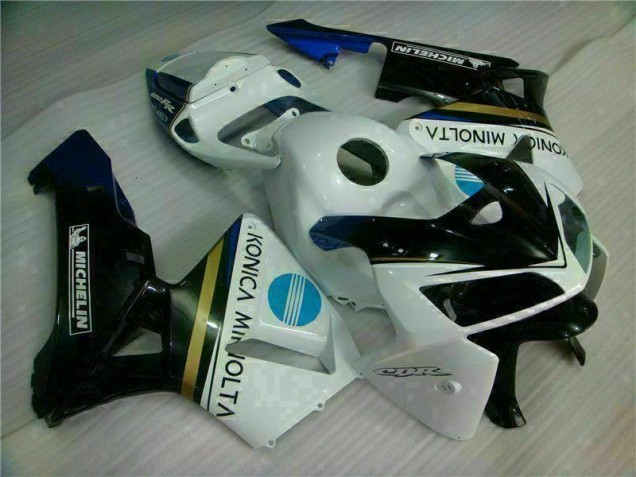 Weiß Schwarz CBR 600 RR 05-06 Verkleidungen & Plastik Weiß Schwarz CBR 600 RR 05-06 Verkleidungen & Plastik