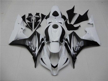 Weiß Schwarz CBR 600 RR 07-08 Verkleidungen