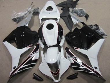 Weiß Schwarz CBR 600 RR 09-12 Verkleidungen