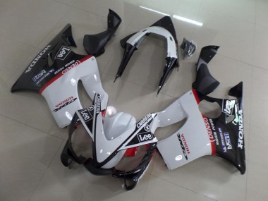Weiß Schwarz Carrera Lee CBR 600 F4i 01-03 Verkleidungen