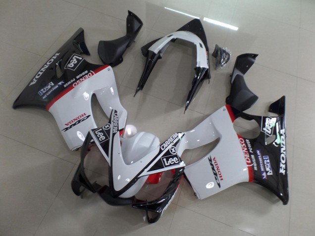 Weiß Schwarz Carrera Lee CBR 600 F4i 01-03 Verkleidungen