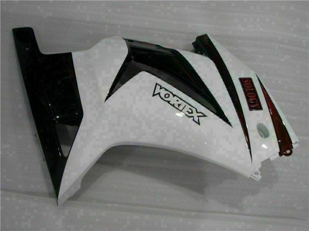 Weiß Schwarz EX250 08-12 Verkleidungen
