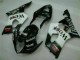 Weiß Schwarz GSXR 1000 K3 03-04 Verkleidung