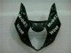 Weiß Schwarz GSXR 1000 K3 03-04 Verkleidung