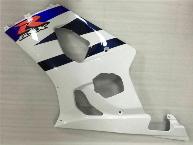 Weiß Schwarz GSXR 1000 K3 03-04 Verkleidungen Komplett Sets