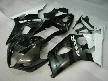 Weiß Schwarz GSXR 1000 K3 03-04 Verkleidungen