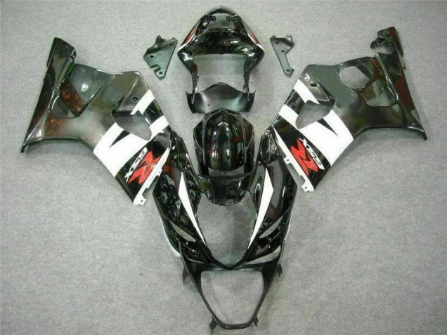 Weiß Schwarz GSXR 1000 K3 03-04 Verkleidungen & Plastik