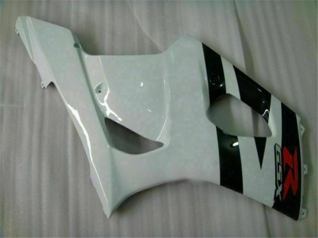 Weiß Schwarz GSXR 1000 K3 03-04 Vollverkleidung