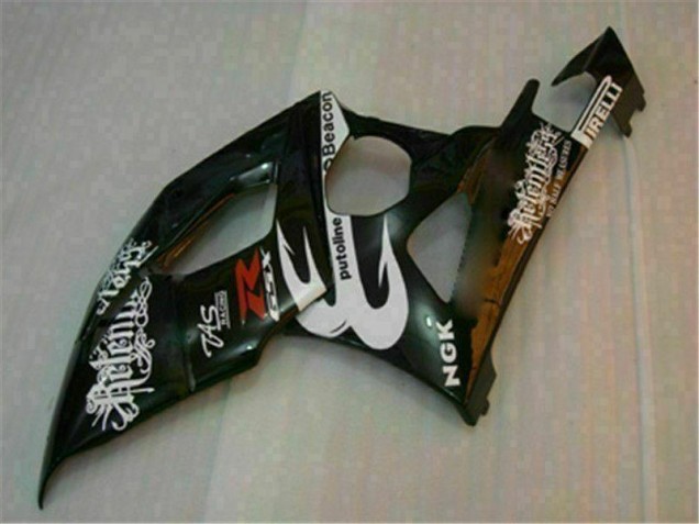 Weiß Schwarz GSXR 1000 K5 05-06 Verkleidung