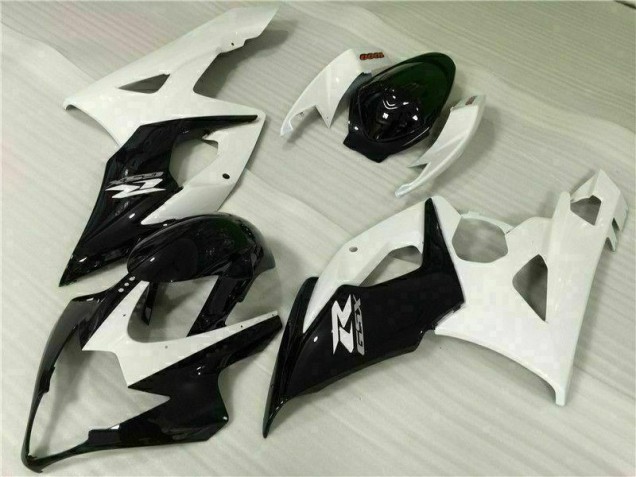 Weiß Schwarz GSXR 1000 K5 05-06 Verkleidungen