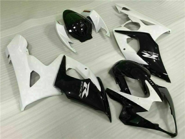Weiß Schwarz GSXR 1000 K5 05-06 Verkleidungen