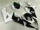 Weiß Schwarz GSXR 1000 K5 05-06 Verkleidungen
