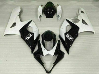 Weiß Schwarz GSXR 1000 K5 05-06 Verkleidungen