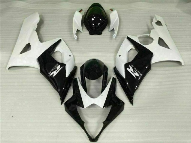 Weiß Schwarz GSXR 1000 K5 05-06 Verkleidungen