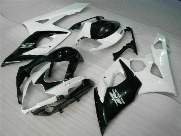 Weiß Schwarz GSXR 1000 K5 05-06 Vollverkleidung Weiß Schwarz GSXR 1000 K5 05-06 Vollverkleidung