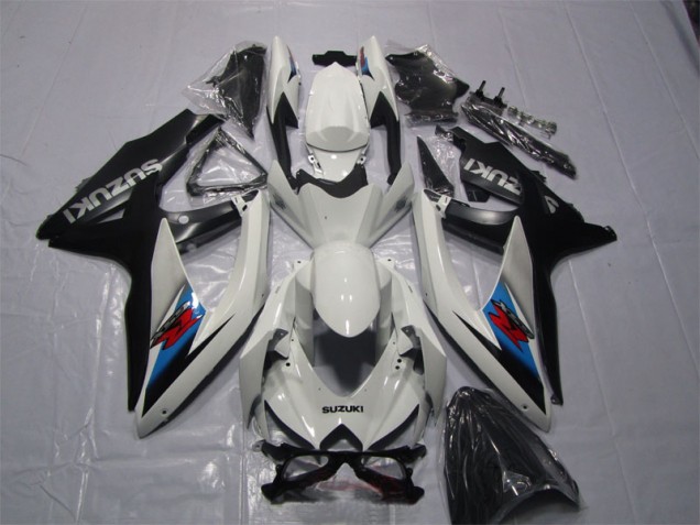 Weiß Schwarz GSXR 1000 K7 07-08 Verkleidungen