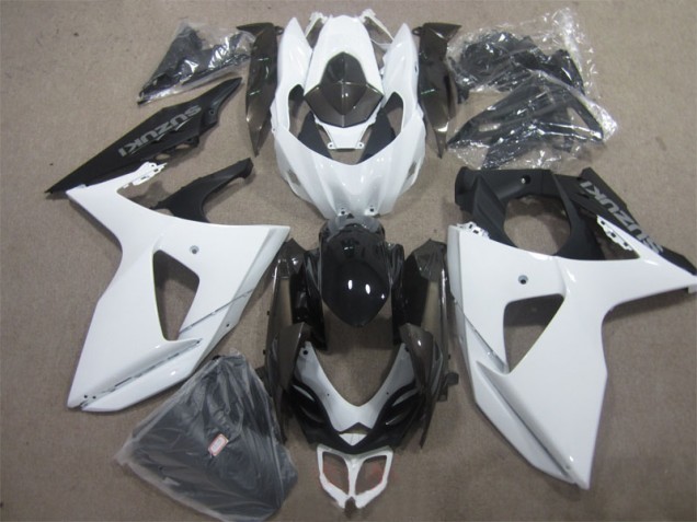 Weiß Schwarz GSXR 1000 K9 09-16 Verkleidung Weiß Schwarz GSXR 1000 K9 09-16 Verkleidung