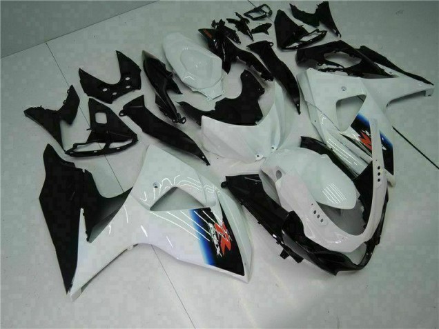 Weiß Schwarz GSXR 1000 K9 09-16 Vollverkleidung