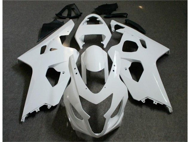 Weiß Schwarz GSXR 600 / 750 K4 04-05 Verkleidung Weiß Schwarz GSXR 600 / 750 K4 04-05 Verkleidung