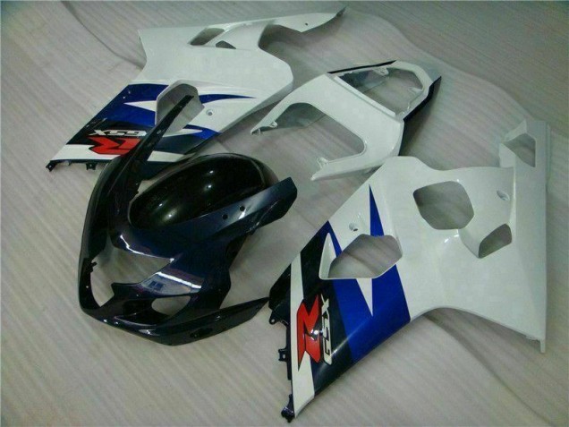Weiß Schwarz GSXR 600 / 750 K4 04-05 Verkleidungen Weiß Schwarz GSXR 600 / 750 K4 04-05 Verkleidungen