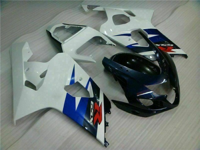 Weiß Schwarz GSXR 600 / 750 K4 04-05 Verkleidungen Weiß Schwarz GSXR 600 / 750 K4 04-05 Verkleidungen
