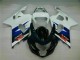 Weiß Schwarz GSXR 600 / 750 K4 04-05 Verkleidungen Weiß Schwarz GSXR 600 / 750 K4 04-05 Verkleidungen