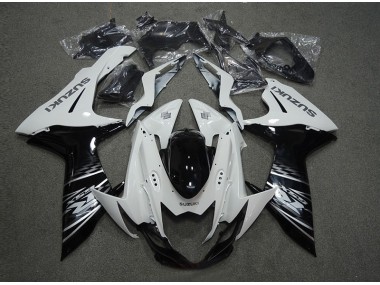 Weiß Schwarz GSXR 600 K11 11-24 Verkleidungen