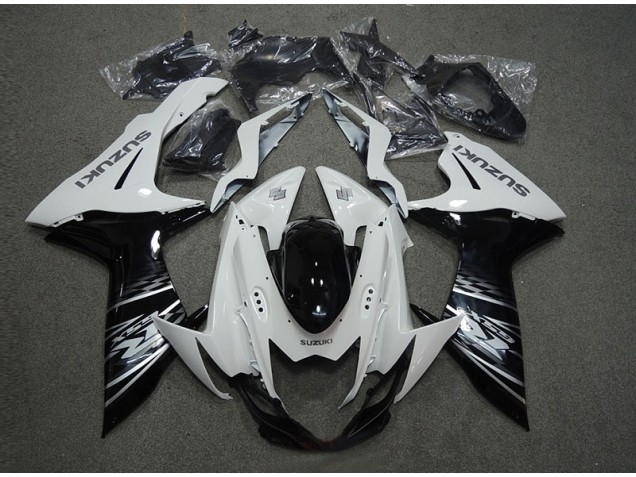 Weiß Schwarz GSXR 600 K11 11-24 Verkleidungen