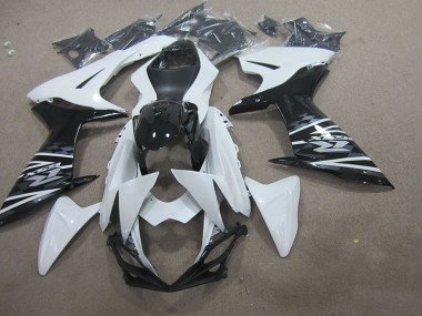 Weiß Schwarz GSXR 750 K11 11-24 Verkleidungen
