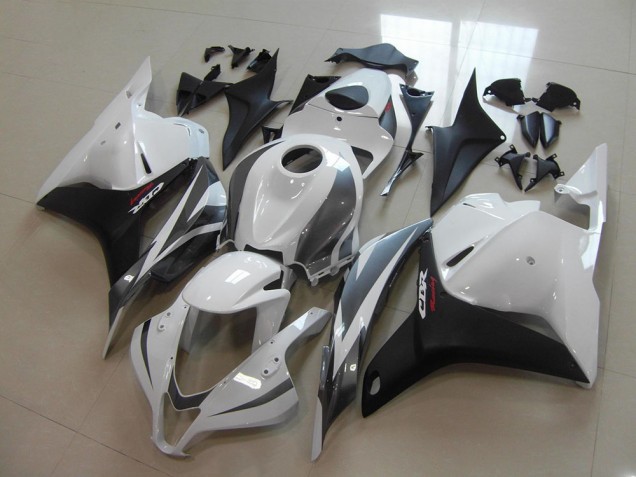Weiß Schwarz Grau CBR 600 RR 09-12 Verkleidungen