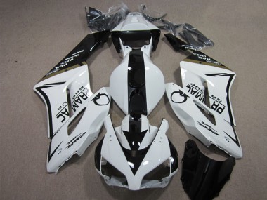 Weiß Schwarz PRAMAC CBR 1000 RR 04-05 Verkleidungen