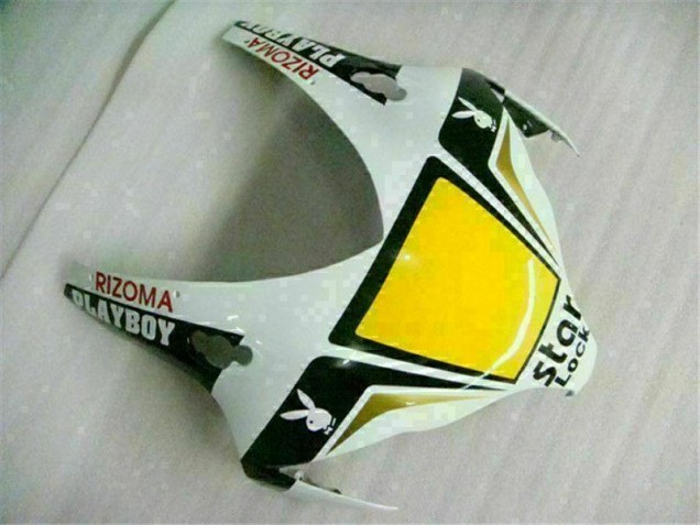 Weiß Schwarz Playboy CBR 1000 RR 08-11 Verkleidung Weiß Schwarz Playboy CBR 1000 RR 08-11 Verkleidung