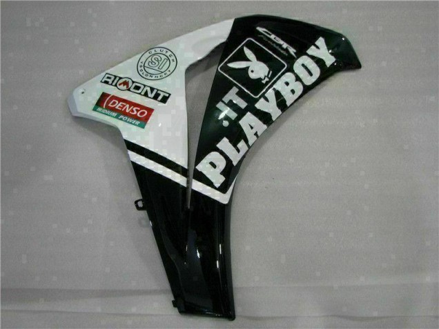 Weiß Schwarz Playboy CBR 1000 RR 08-11 Verkleidungen