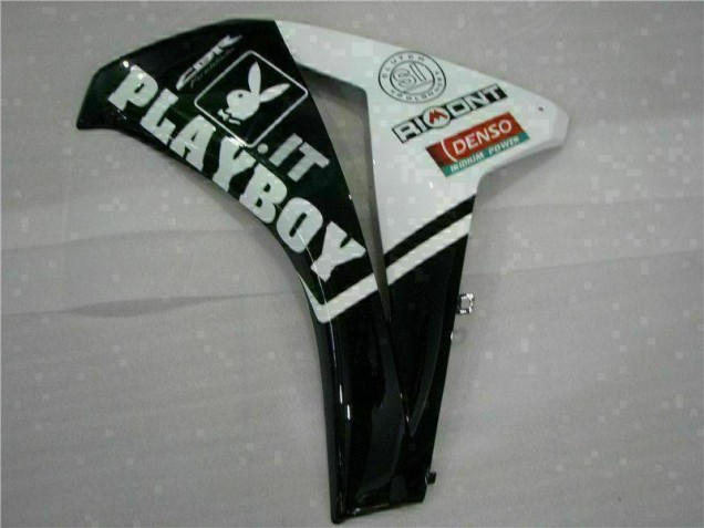 Weiß Schwarz Playboy CBR 1000 RR 08-11 Verkleidungen