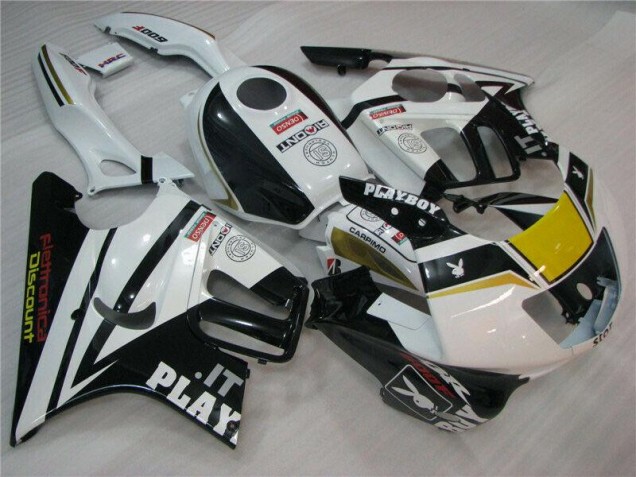 Weiß Schwarz Playboy CBR 600 F3 95-98 Verkleidungen Weiß Schwarz Playboy CBR 600 F3 95-98 Verkleidungen