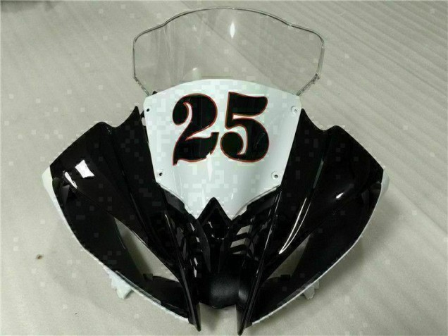 Weiß Schwarz R6 08-16 Vollverkleidung Weiß Schwarz R6 08-16 Vollverkleidung