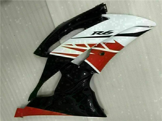 Weiß Schwarz R6 08-16 Vollverkleidung Weiß Schwarz R6 08-16 Vollverkleidung