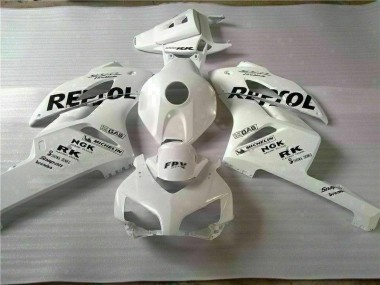 Weiß Schwarz Repsol CBR 1000 RR 04-05 Verkleidungen
