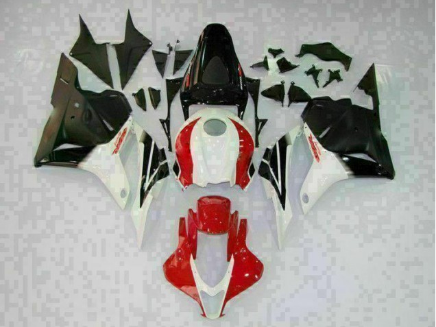Weiß Schwarz Rot CBR 600 RR 09-12 Verkleidungen Weiß Schwarz Rot CBR 600 RR 09-12 Verkleidungen