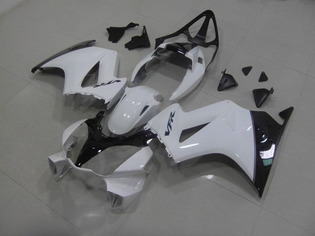 Weiß Schwarz VFR 800 02-13 Verkleidungen Weiß Schwarz VFR 800 02-13 Verkleidungen