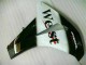 Weiß Schwarz West CBR 1000 RR 08-11 Verkleidungen Weiß Schwarz West CBR 1000 RR 08-11 Verkleidungen