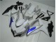 Weiß Silber Blau GSXR 600 / 750 K8 08-10 Verkleidungen Weiß Silber Blau GSXR 600 / 750 K8 08-10 Verkleidungen
