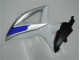 Weiß Silber Blau GSXR 600 / 750 K8 08-10 Verkleidungen Weiß Silber Blau GSXR 600 / 750 K8 08-10 Verkleidungen