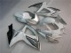 Weiß Silber GSXR 600 / 750 K6 06-07 Verkleidung Weiß Silber GSXR 600 / 750 K6 06-07 Verkleidung